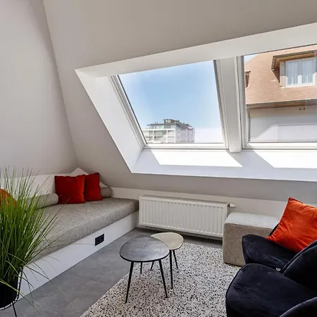 Strandparel Luxueus Duplex Met 2 Terrassen En Parking Lägenhet *